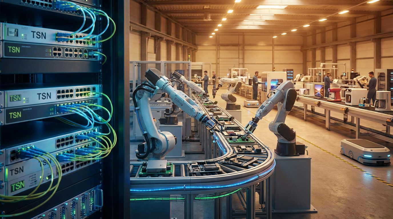 Achieving <80μs Latency in Chinese Smart Factory with TSN