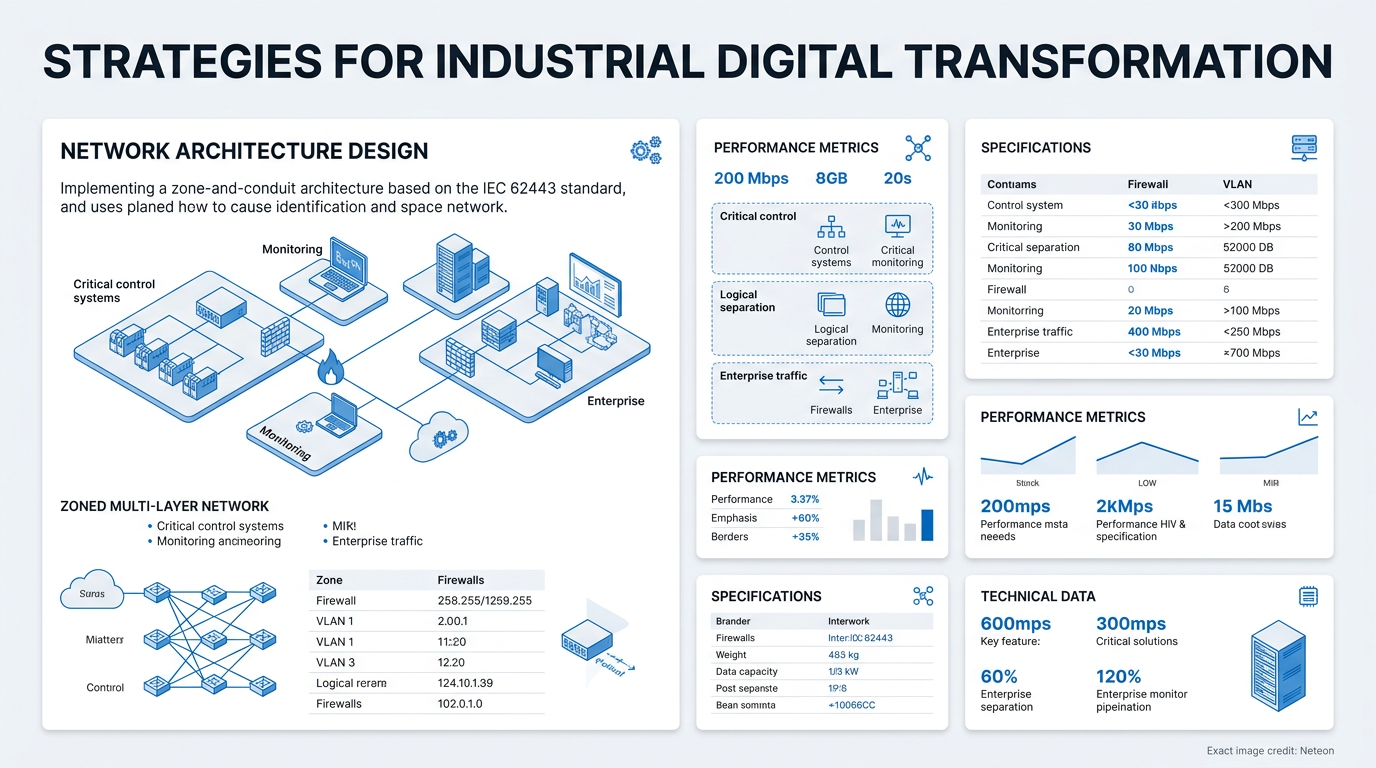 5-stages-industrial-digital-transformation infographic 1