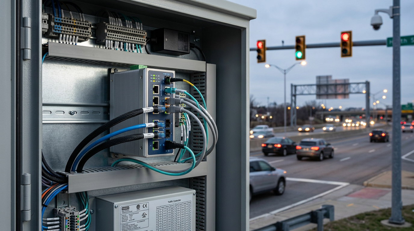 Case Study: USA Traffic Network Achieves NEMA TS2 with Secure Routers