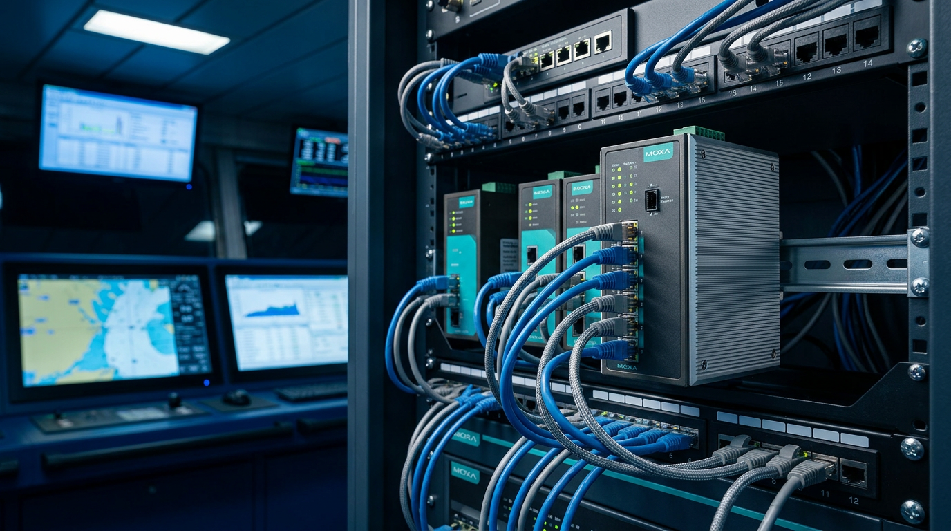 Ship Bridge Network Architecture: Navigation, Communication, and Safety