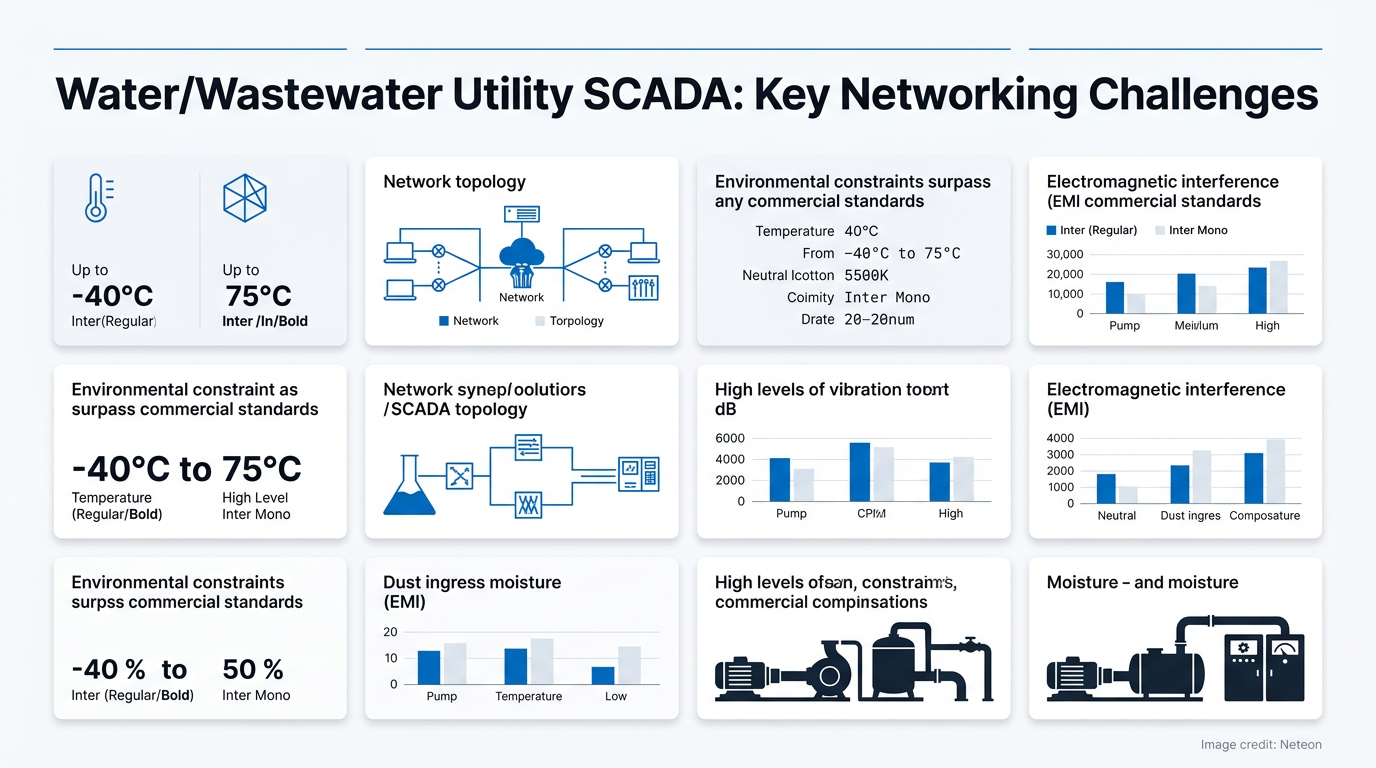 water-treatment-plant-networking-intake-to-distribution infographic 2